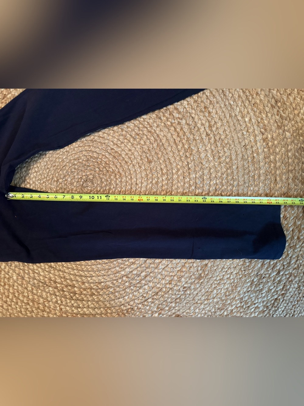 Lululemon Navy Blue Groove Flare Yoga Pants Leggings Size 8 - Picture 7 of 10